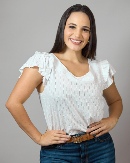 BLUSA BONAMI BLANCA PARA DAMA