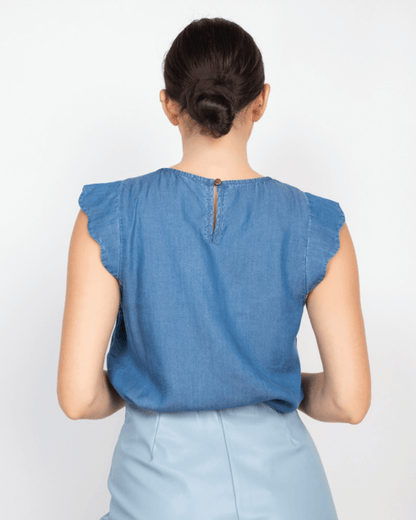 BLUSA IRIS AZUL