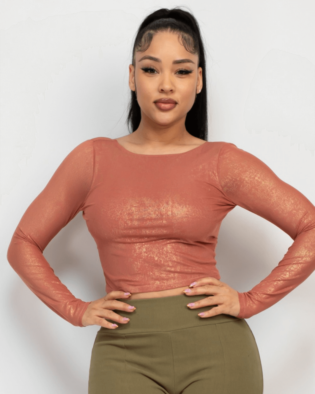 BLUSA IRIS ROSADA
