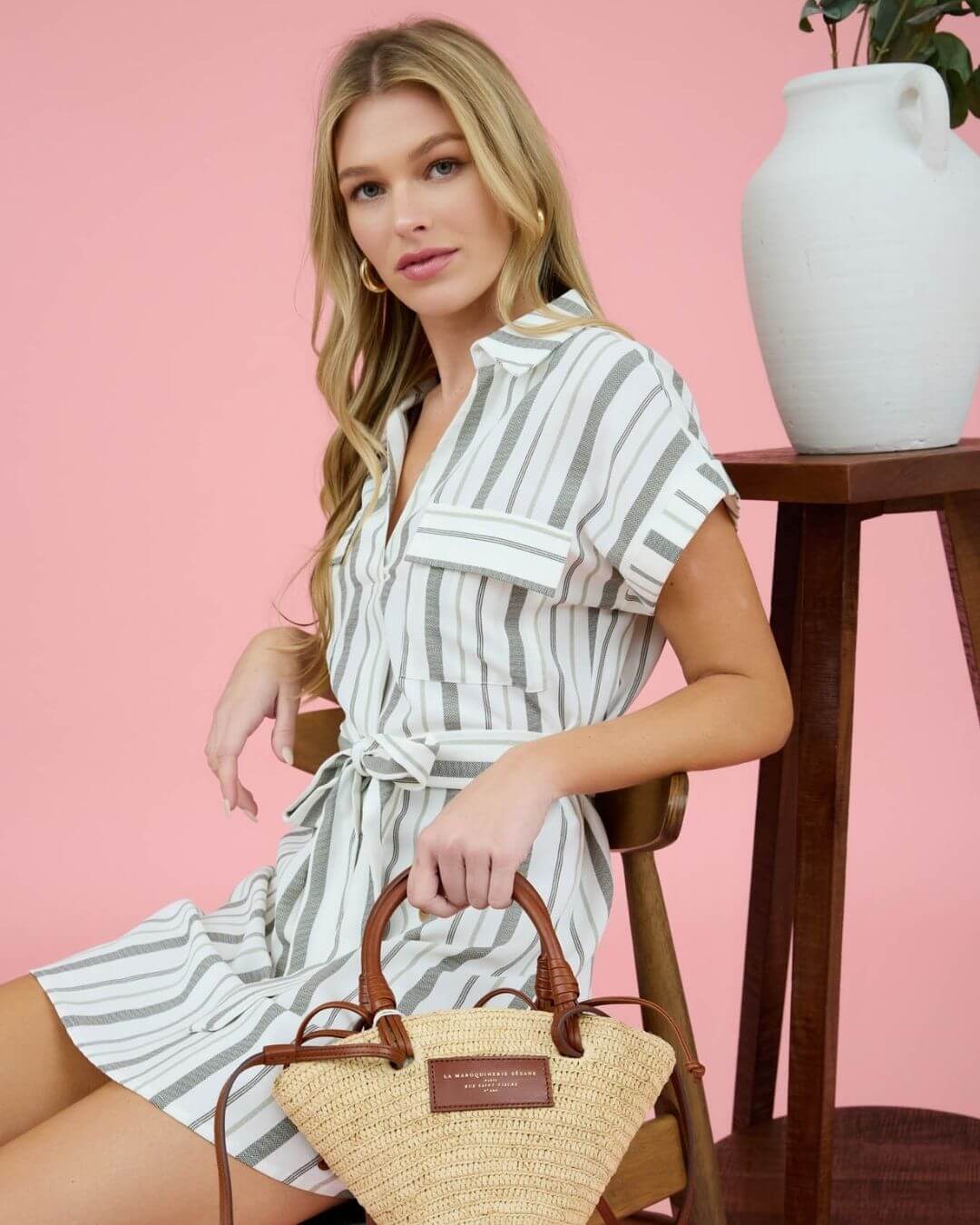 VESTIDO MINE BLANCO