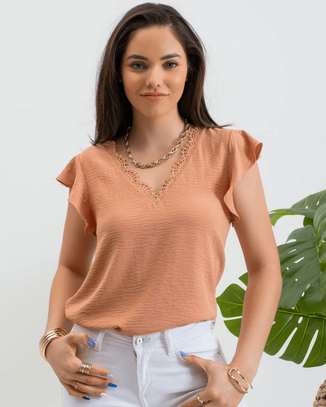 BLUSA MINE BEIGE