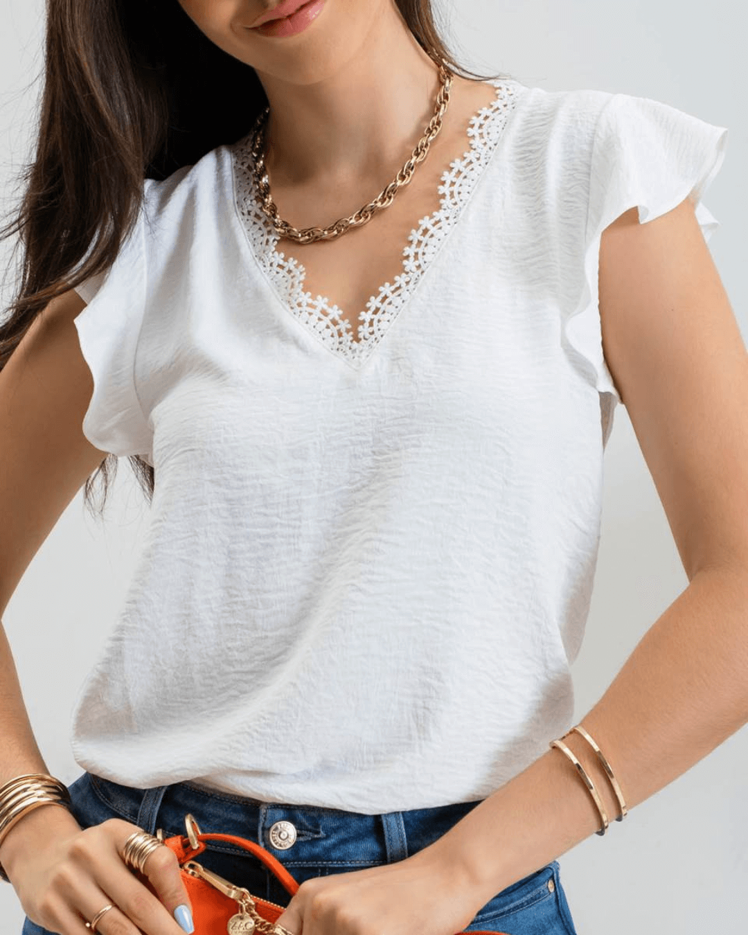 BLUSA MINE BLANCA