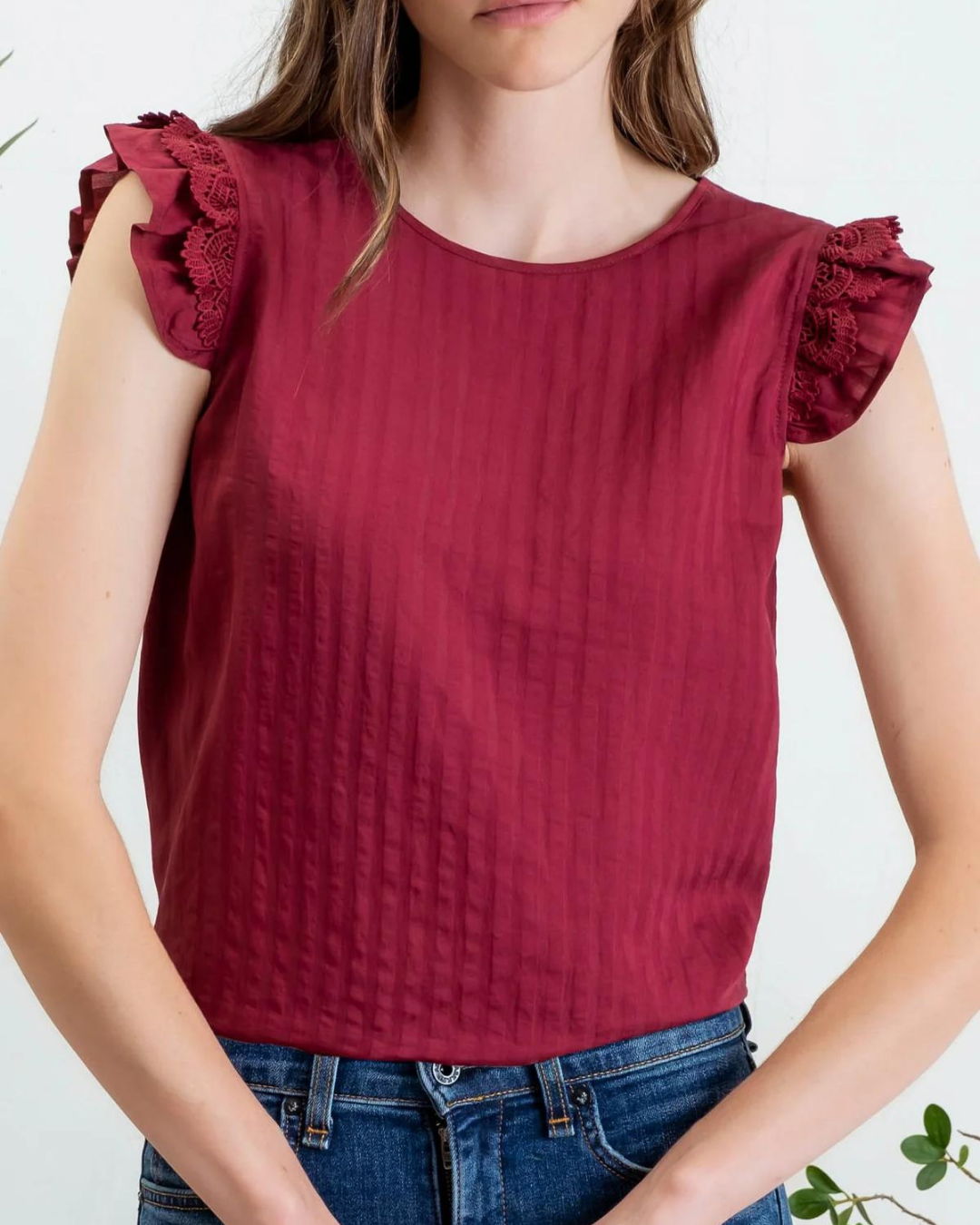 BLUSA MINE VINO PARA DAMA