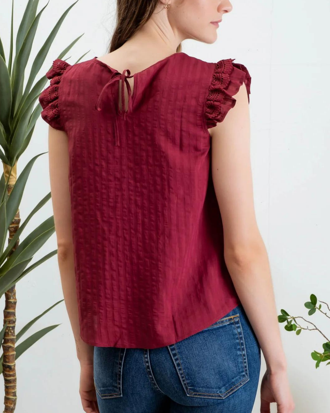 BLUSA MINE VINO PARA DAMA