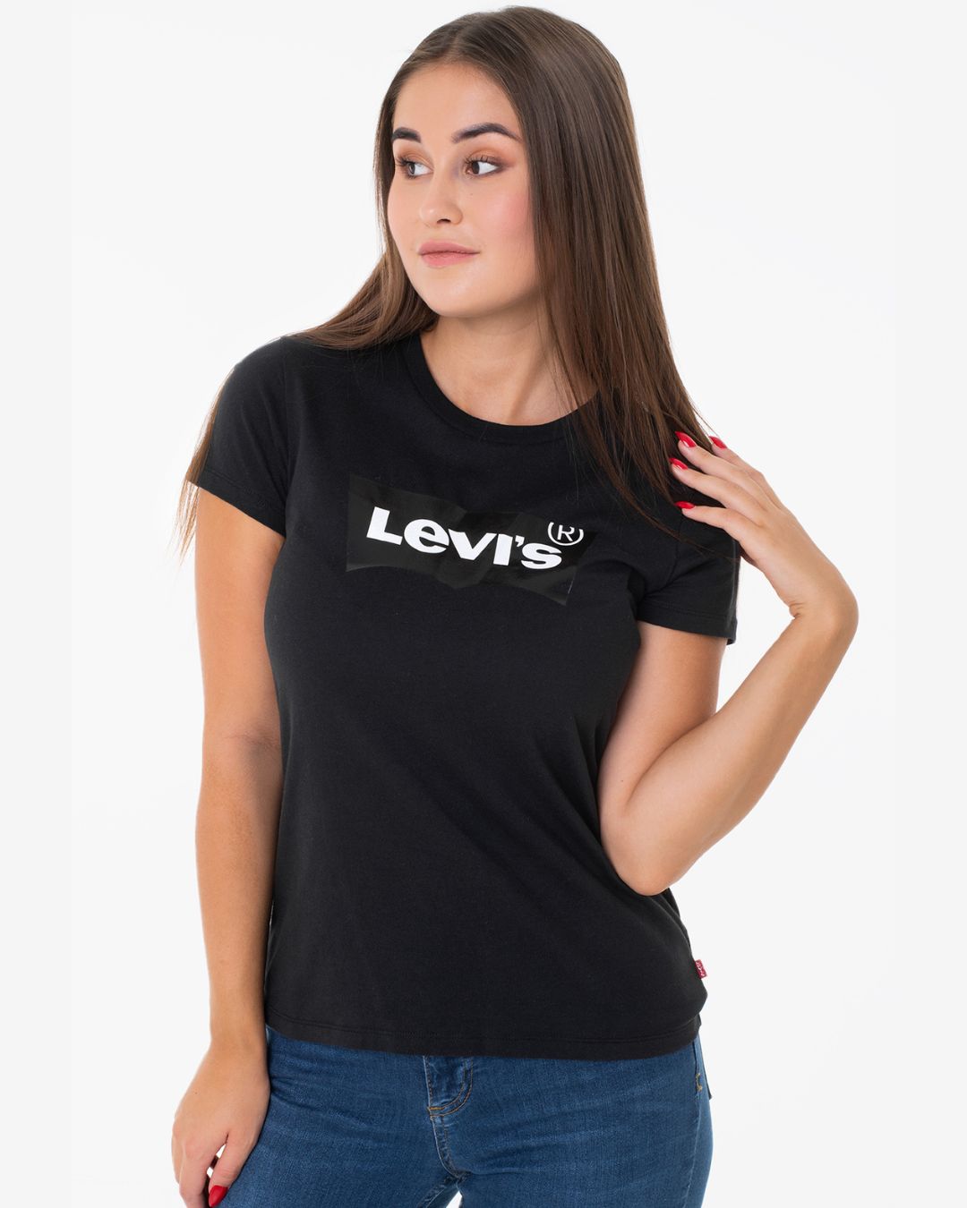 CAMISETA LEVI´S DE MUJER NEGRA
