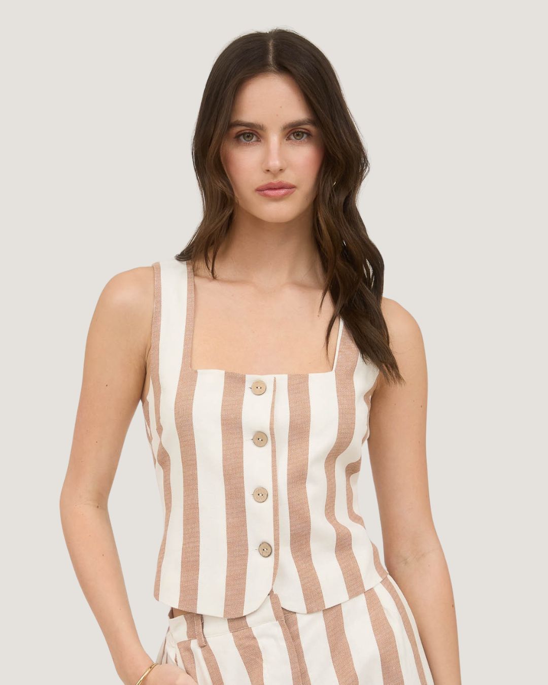 BLUSA MINE PARA DAMA BEIGE