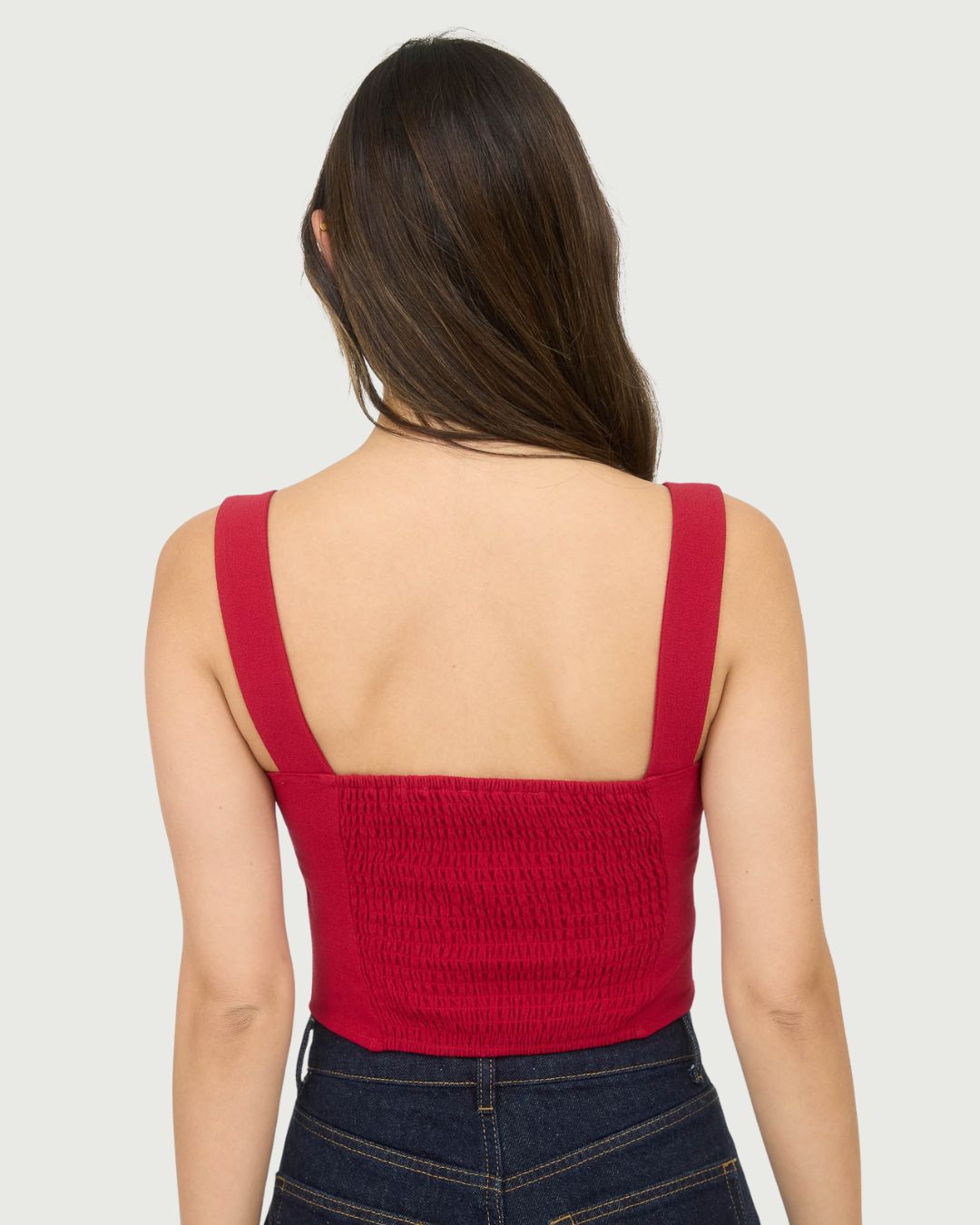 BLUSA MINE ROJA PARA DAMA