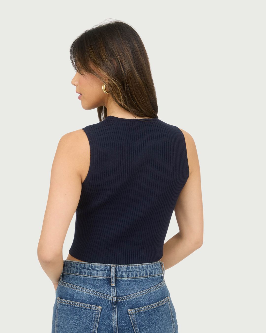 BLUSA MINE DE MUJER AZUL OSCURO