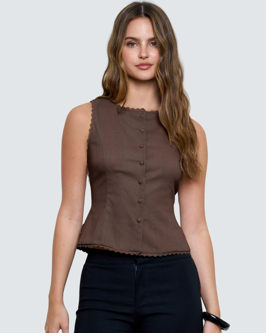 BLUSA LOS ÁNGELES SIN MANGAS