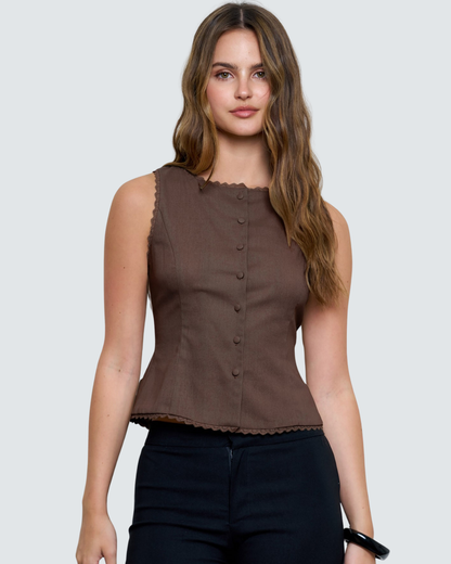 BLUSA LOS ÁNGELES SIN MANGAS