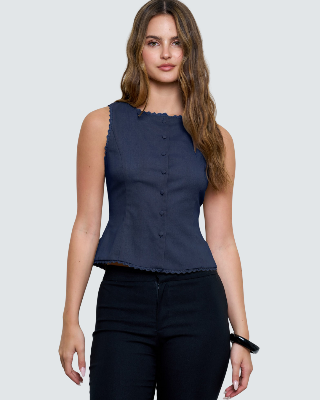 BLUSA LOS ÁNGELES SIN MANGAS
