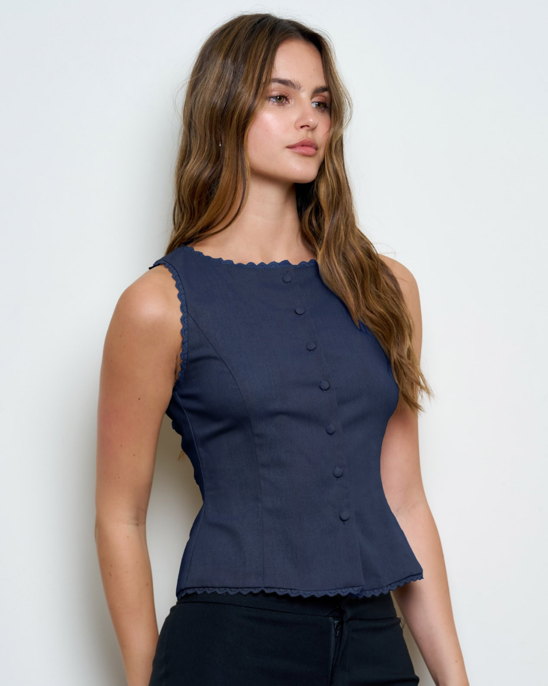 BLUSA LOS ÁNGELES SIN MANGAS