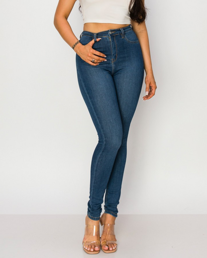 JEANS ENCORE PLUS AZUL MEDIO PARA DAMA