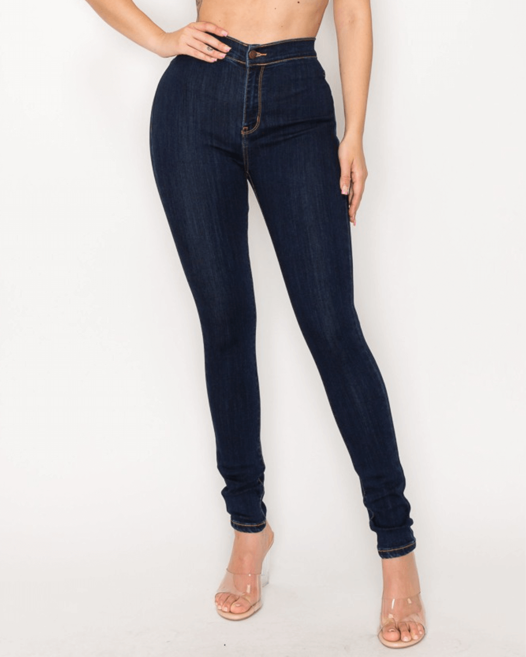JEANS ENCORE PLUS AZUL OSCURO