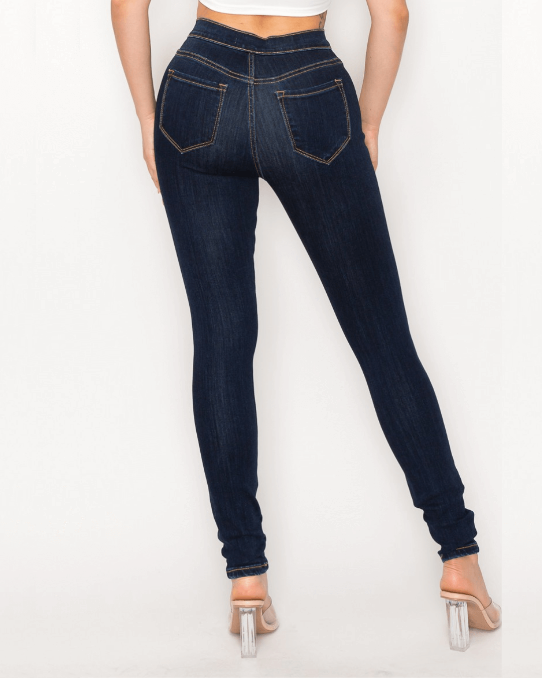 JEANS ENCORE PLUS AZUL OSCURO