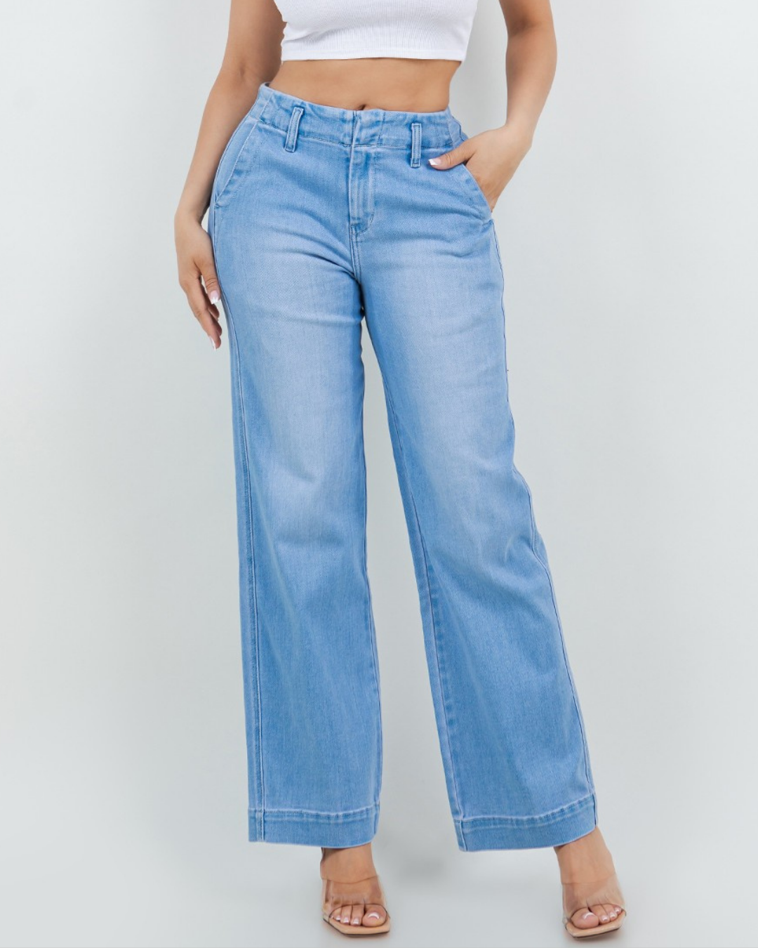 JEANS ENCORE WIDE LEG