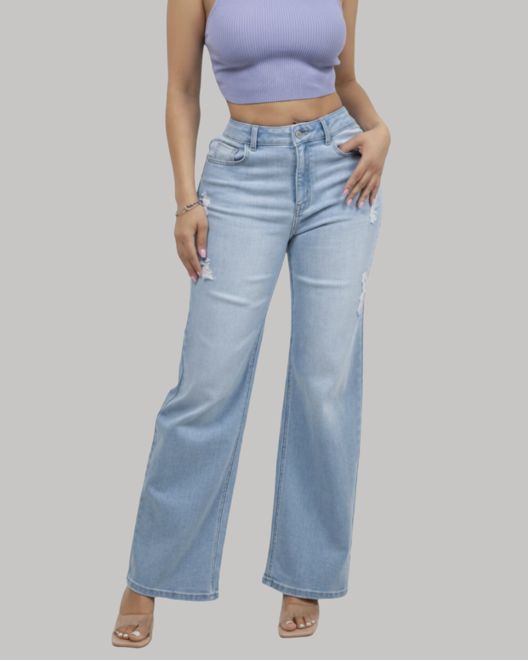 JEANS ENCORE WIDE LEG