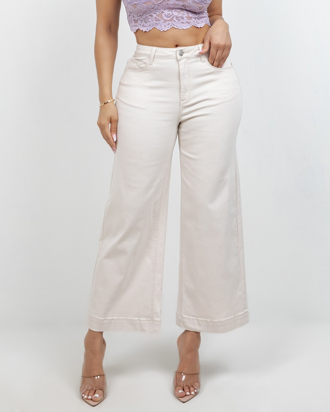 JEANS ENCORE CROPPED
