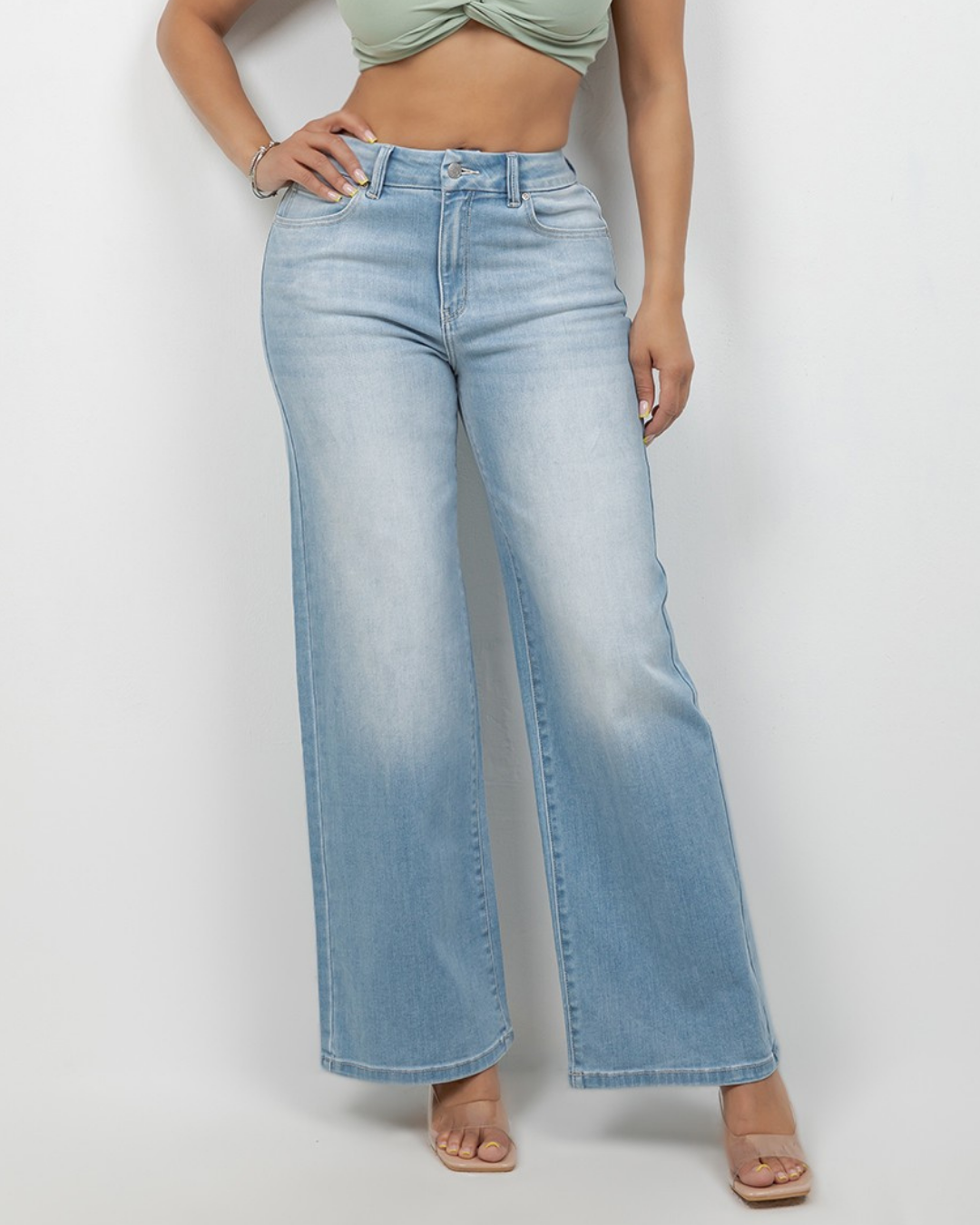 JEANS ENCORE WIDE LEG