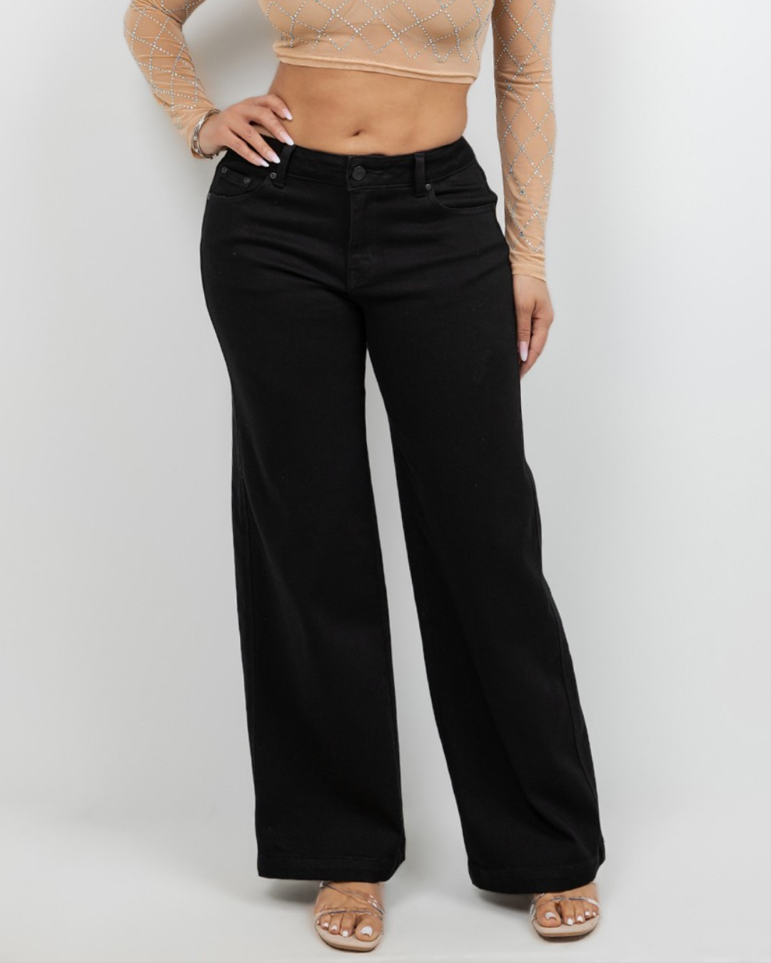 JEANS ENCORE WIDE LEG