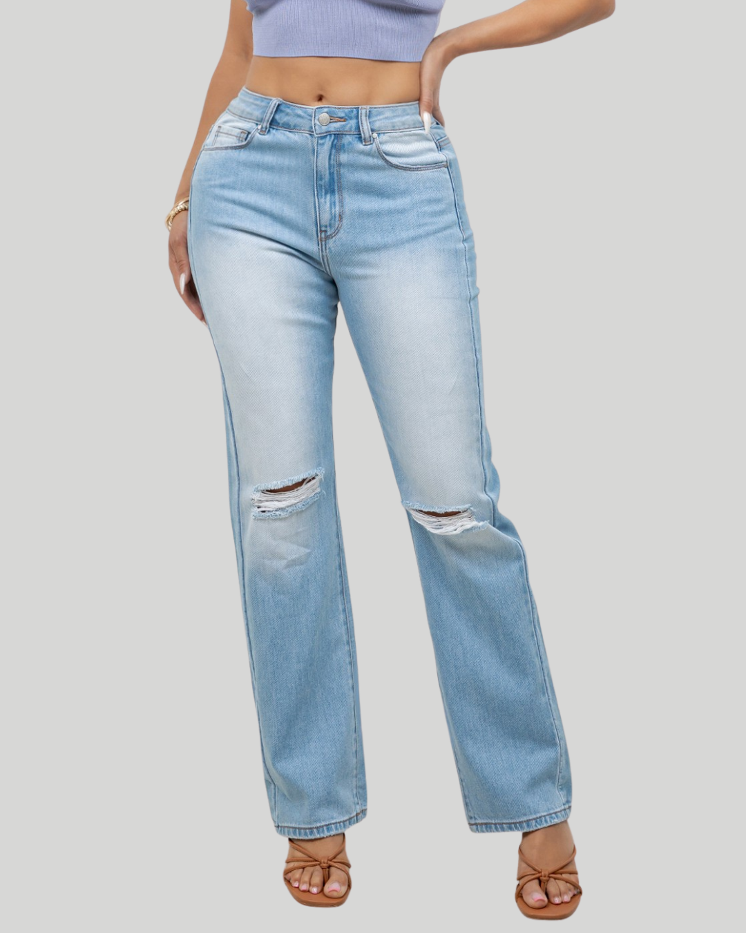 JEANS ENCORE STRAIGHT LEG