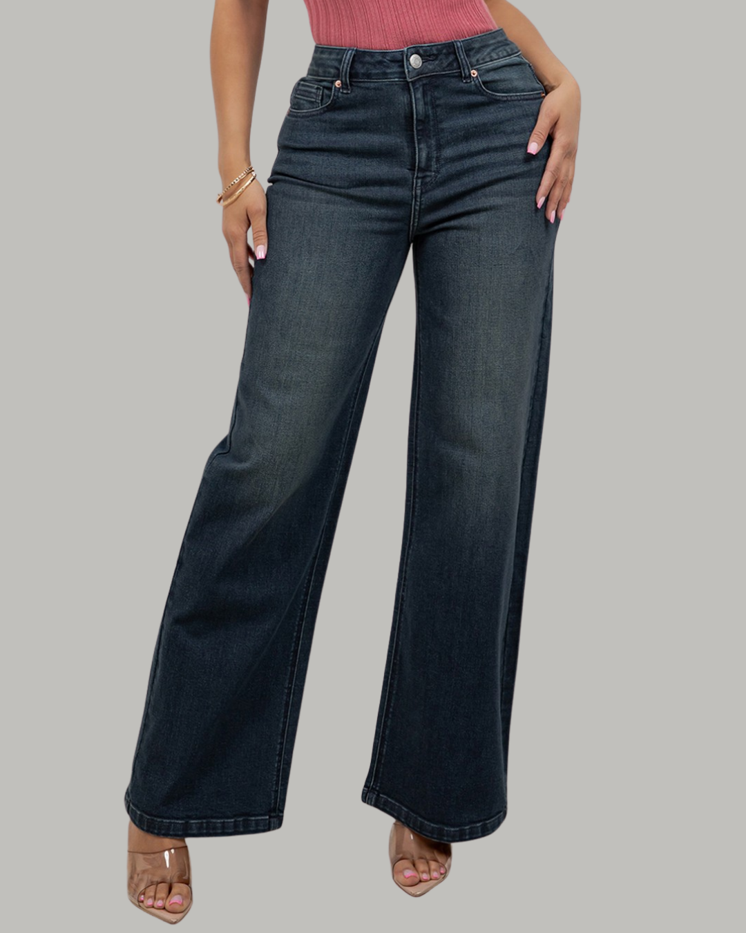 JEANS ENCORE WIDE LEG