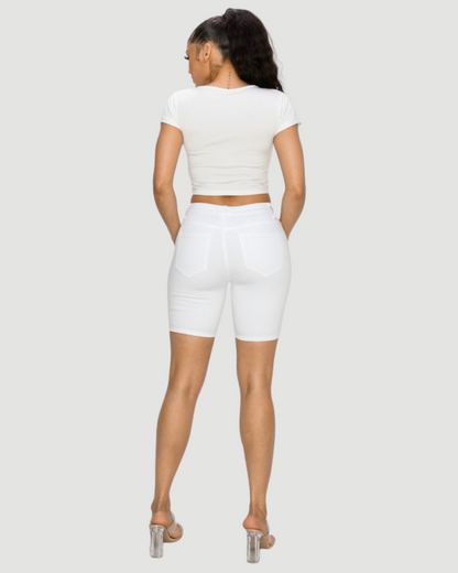 SHORT ENCORE BLANCO PARA DAMA