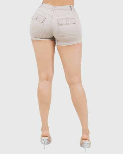 SHORT CARGO ENCORE KAKI PARA DAMA