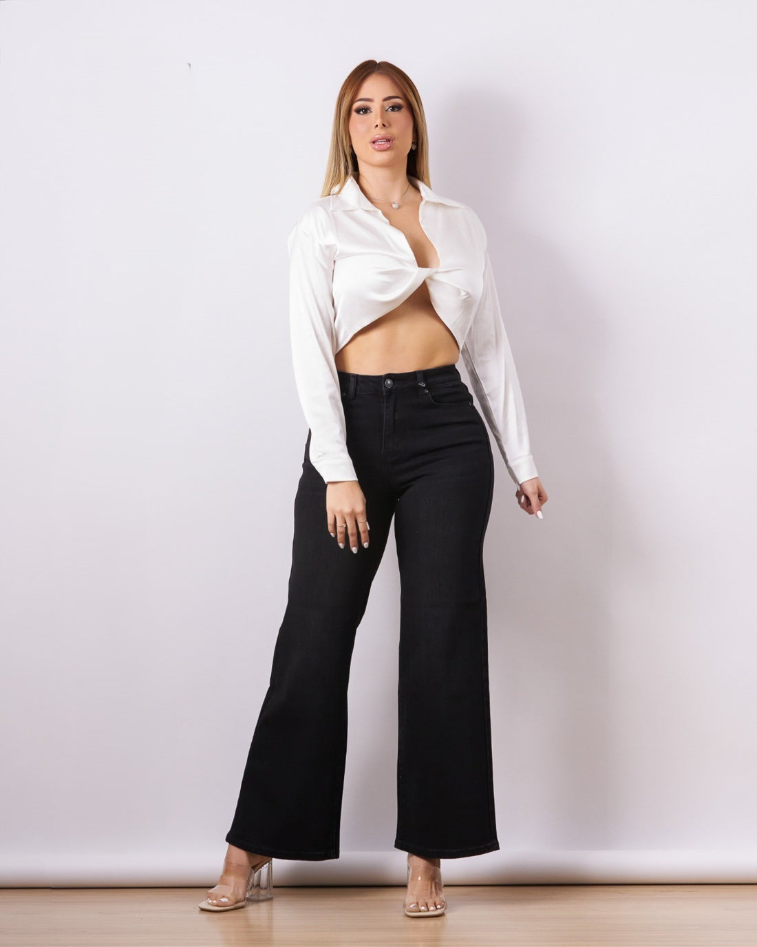 JEANS PSYCHO WIDE LEG PARA DAMA