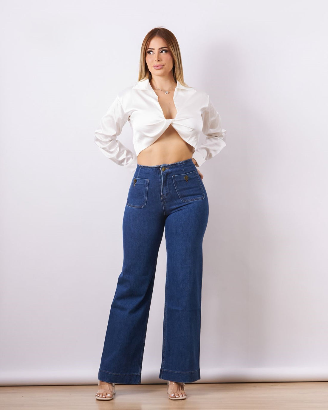 JEANS PSYCHO FULL LENGHT CROP WIDE LEG