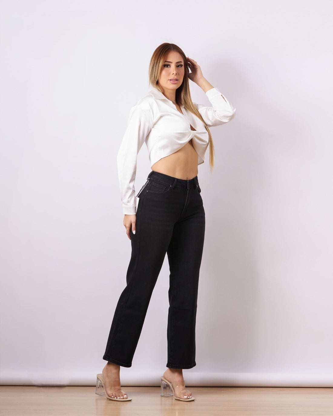 JEANS PSYCHO STRAIGHT PARA DAMA