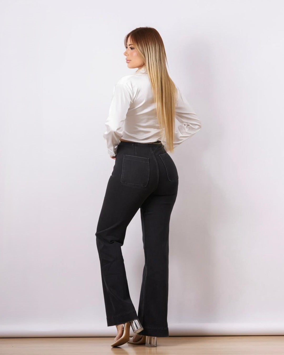 JEANS PSYCHO SIXTEEN FULL LENGHT CROP WIDE LEG