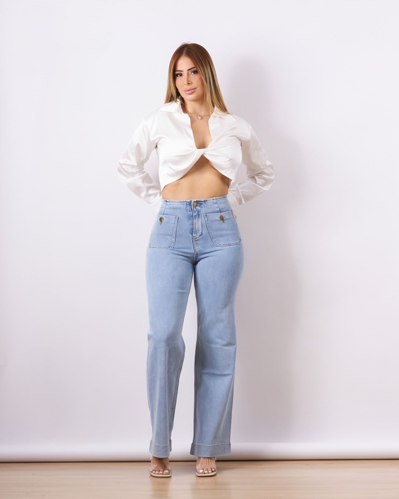 JEANS PSYCHO WIDE LEG PARA DAMA