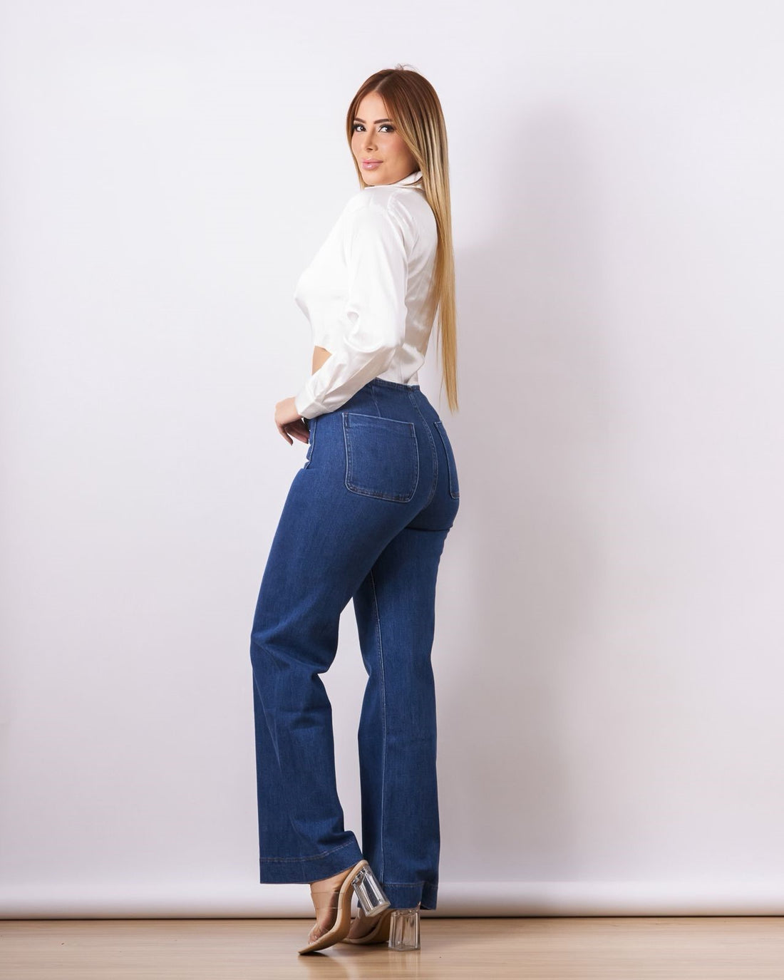 JEANS PSYCHO FULL LENGHT CROP WIDE LEG