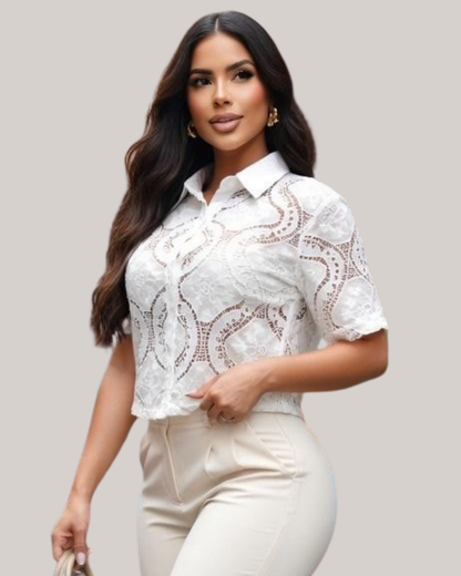 BLUSA LA DIOSA CON MANGAS