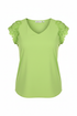 Blusa verde lima ghost mannequin