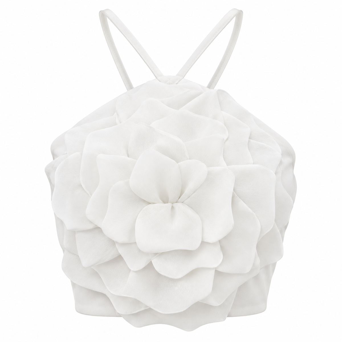 BLUSA CROP TOP FLORAL
