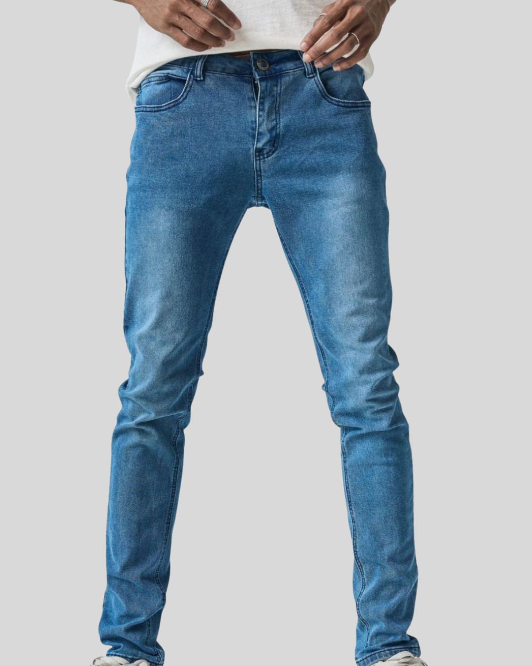 JEANS BLACKOUT AZUL