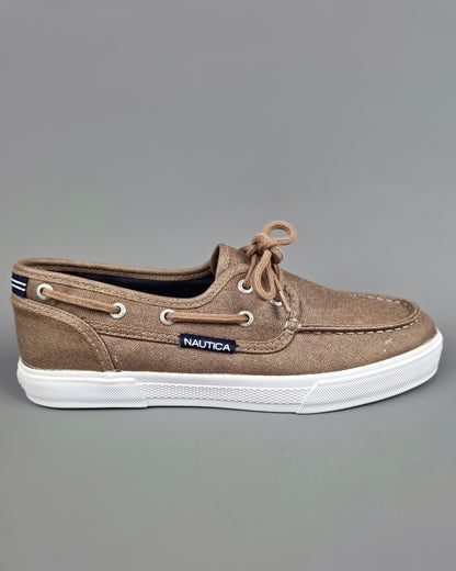 ZAPATO NAUTICA BEIGE PARA CABALLERO