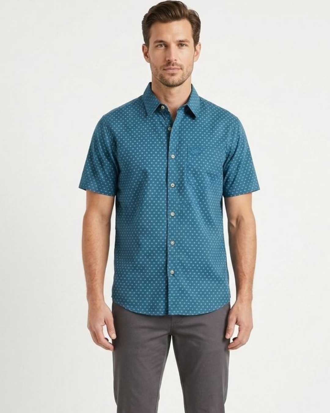 CAMISA DOCKERS MANGA CORTA CABALLERO